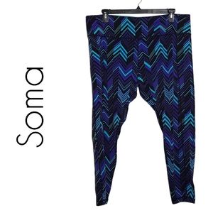Soma geometric sport leggings plus size XXL